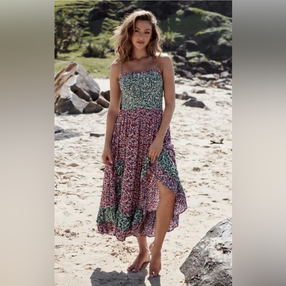 Free People Women's One I Love Floral Maxi Dress Size XS